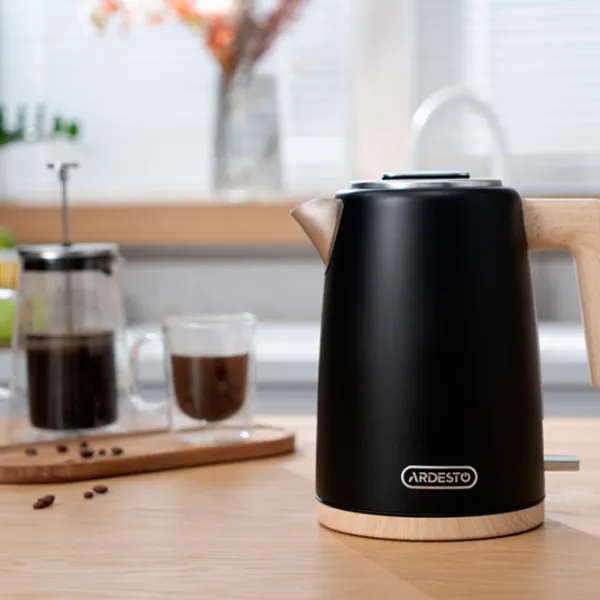 Ceainic electric Ardesto EKL-F420BWD 1.7l / Ascuns / Black photo 5 Ceainic electric Ardesto EKL-F420BWD 1.7l / Ascuns / Black photo 5