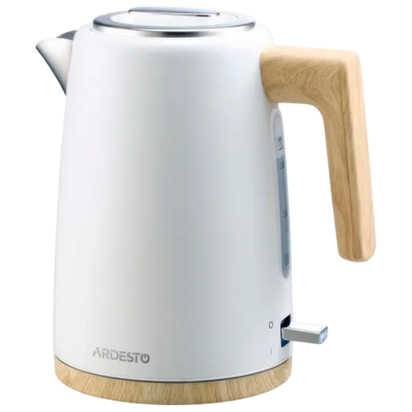 Электрочайник Ardesto EKL-F420WWD 1.7л / Скрытый / Белый photo 1 Электрочайник Ardesto EKL-F420WWD 1.7л / Скрытый / Белый photo 1
