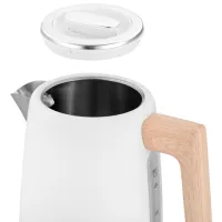 Электрочайник Ardesto EKL-F420WWD 1.7л / Скрытый / Белый photo 2