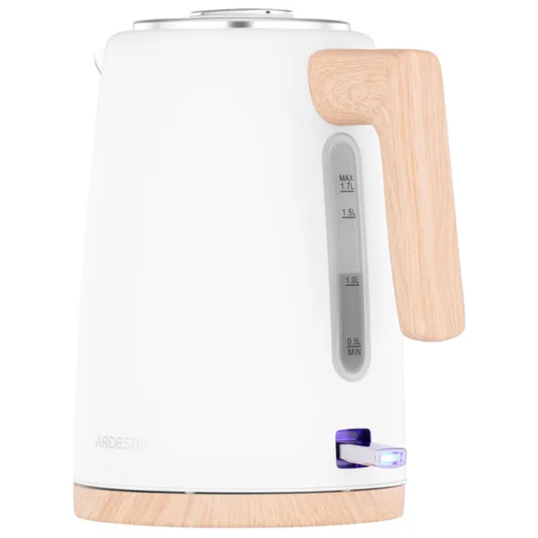 Электрочайник Ardesto EKL-F420WWD 1.7л / Скрытый / Белый photo 3 Электрочайник Ardesto EKL-F420WWD 1.7л / Скрытый / Белый photo 3