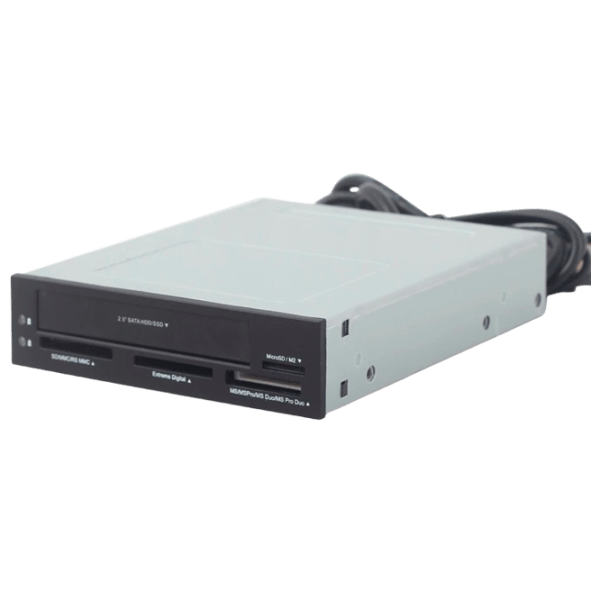 Карт-ридер Gembird FDI2-ALLIN1-03  USB 3.0 / Серый photo 1
