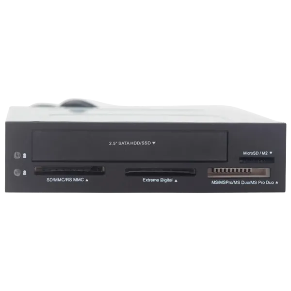 Карт-ридер Gembird FDI2-ALLIN1-03  USB 3.0 / Серый photo 2