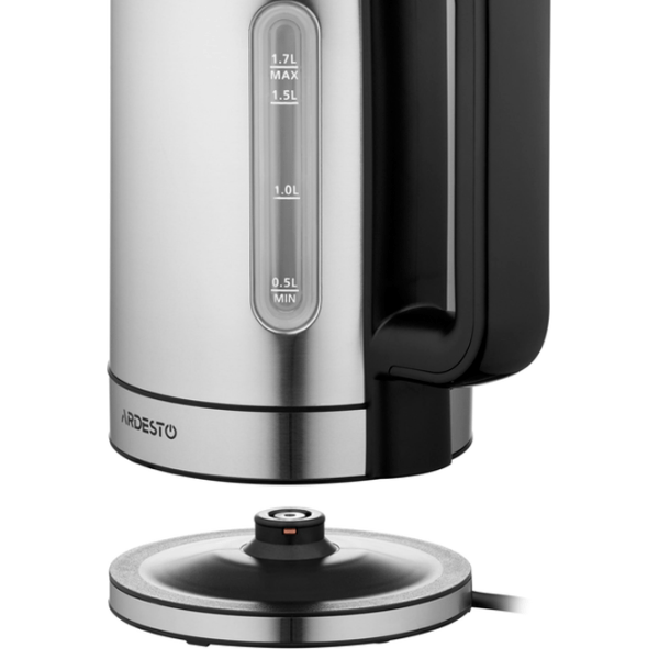 Ceainic electric Ardesto EKL-FD700SS 1.7l / Ascuns / Inox photo 2 Ceainic electric Ardesto EKL-FD700SS 1.7l / Ascuns / Inox photo 2