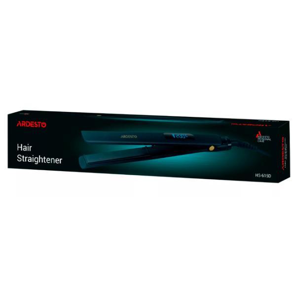 Placă de îndreptat părul Ardesto HS-615D 50 W / Black photo 8