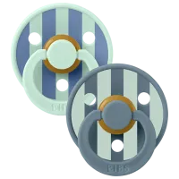 Соска круглая Bibs Studio Colour 12022102 Унисекс / 6 месяцев - 18 месяцев / Латекс / Бензин