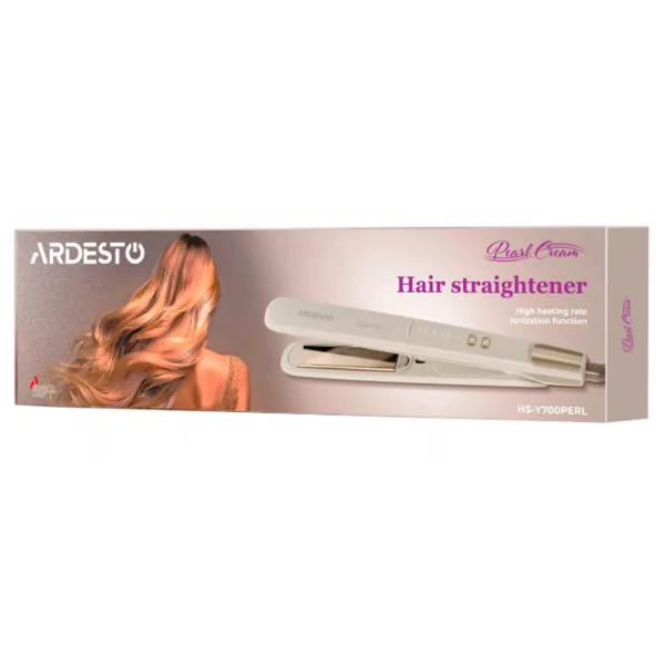 Выпрямитель для волос Ardesto HS-Y700PERL 50 Вт / Бежевый photo 8