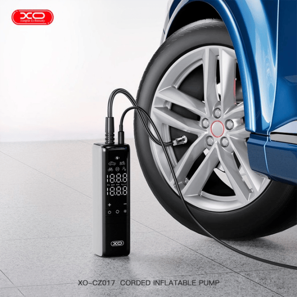 Compresor auto XO Smart Mini Wired Inflatable Pump 22 Cylinders 25 l/min / 10 bar photo 5