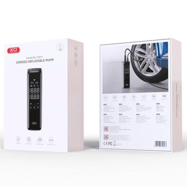 Compresor auto XO Smart Mini Wired Inflatable Pump 22 Cylinders 25 l/min / 10 bar photo 6