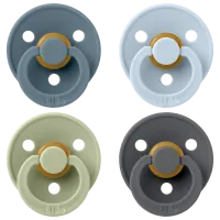 Соска круглая Bibs Colour 110461 Унисекс / 0 месяцев - 6 месяцев / Латекс / Бензин