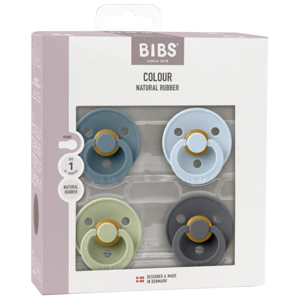 Suzetă cu tetina rotundă Bibs Colour 110461 Unisex / 0 luni - 6 luni / Latex / Petrol photo 2 Suzetă cu tetina rotundă Bibs Colour 110461 Unisex / 0 luni - 6 luni / Latex / Petrol photo 2