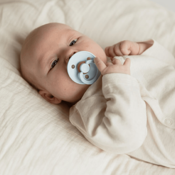 Suzetă cu tetina rotundă Bibs Colour 110461 Unisex / 0 luni - 6 luni / Latex / Petrol photo 3 Suzetă cu tetina rotundă Bibs Colour 110461 Unisex / 0 luni - 6 luni / Latex / Petrol photo 3