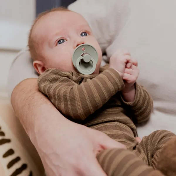 Suzetă cu tetina rotundă Bibs Colour 110461 Unisex / 0 luni - 6 luni / Latex / Petrol photo 4 Suzetă cu tetina rotundă Bibs Colour 110461 Unisex / 0 luni - 6 luni / Latex / Petrol photo 4