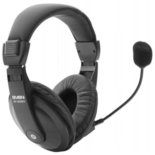 Căști Sven AP-860 MV Black Black Cu fir/ Gaming photo 2