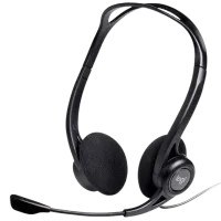 Căști Logitech H960 Gray Black Cu fir/ Personal