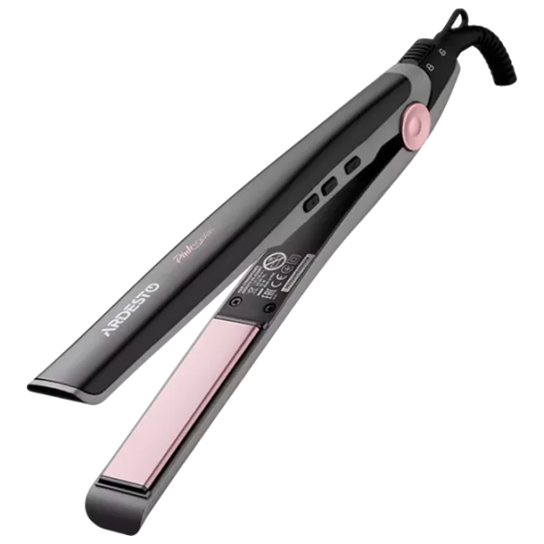 Placă de îndreptat părul Ardesto HS-R350PT 32 W / Pink Gray photo 1 Placă de îndreptat părul Ardesto HS-R350PT 32 W / Pink Gray photo 1