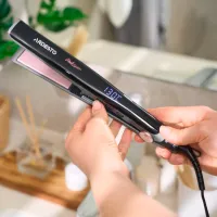 Placă de îndreptat părul Ardesto HS-R350PT 32 W / Pink Gray photo 11