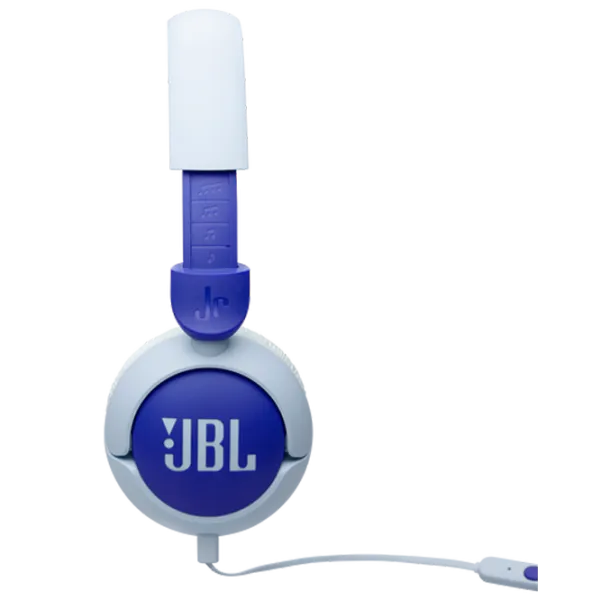 Căști JBL Jr320 White Blue Cu fir/ Personal photo 4 Căști JBL Jr320 White Blue Cu fir/ Personal photo 4