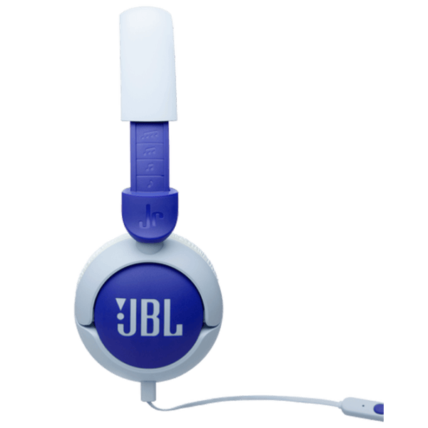 Căști JBL Jr320 White Blue Cu fir/ Personal photo 4 Căști JBL Jr320 White Blue Cu fir/ Personal photo 4