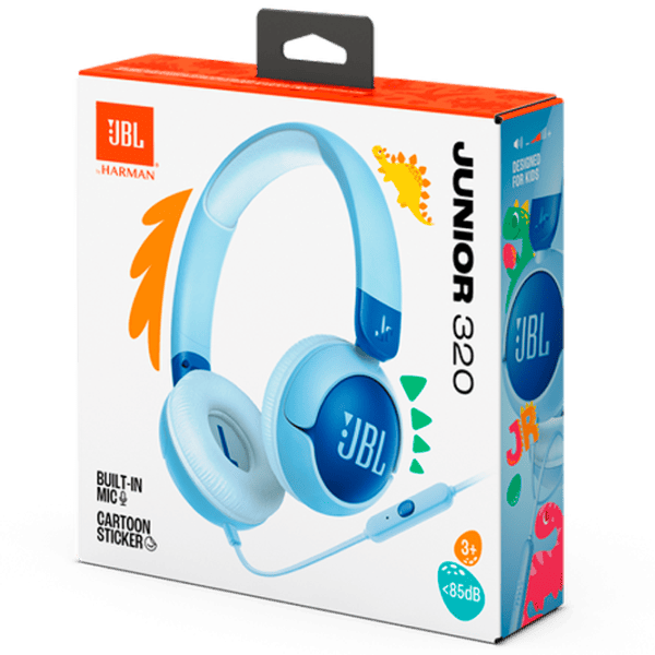 Căști JBL Jr320 White Blue Cu fir/ Personal photo 7 Căști JBL Jr320 White Blue Cu fir/ Personal photo 7