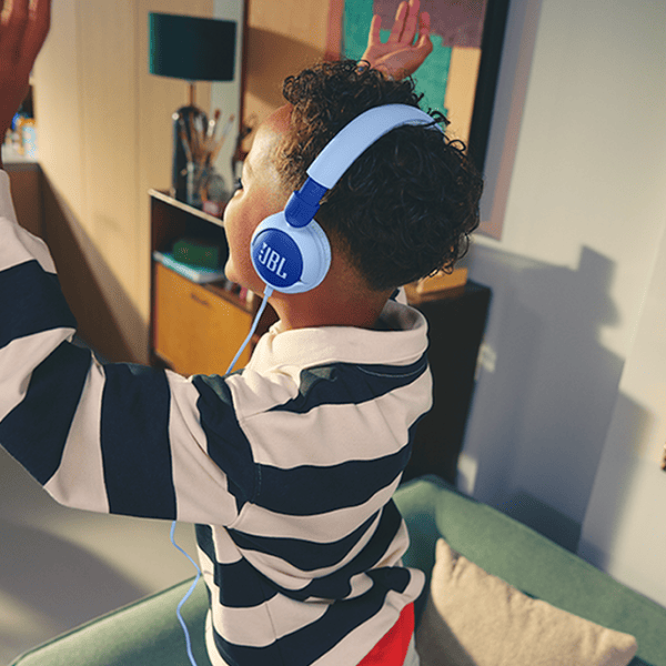 Căști JBL Jr320 White Blue Cu fir/ Personal photo 8 Căști JBL Jr320 White Blue Cu fir/ Personal photo 8