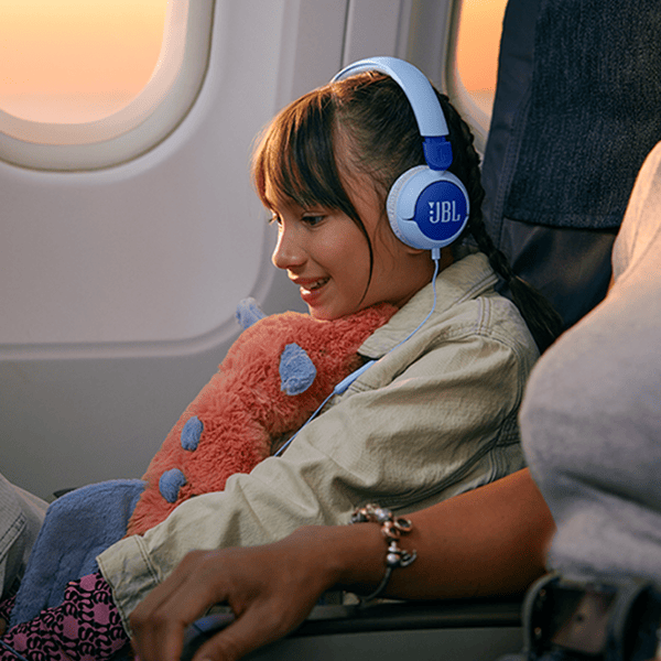 Căști JBL Jr320 White Blue Cu fir/ Personal photo 9 Căști JBL Jr320 White Blue Cu fir/ Personal photo 9