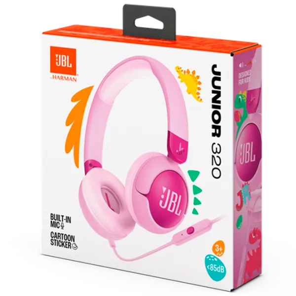 Наушники JBL Jr320 Pink Розовый Проводная/ Персональный photo 7 Наушники JBL Jr320 Pink Розовый Проводная/ Персональный photo 7