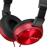 Наушники Sony MDRZX310APR Черный Красный Проводная/ Персональный photo 3
