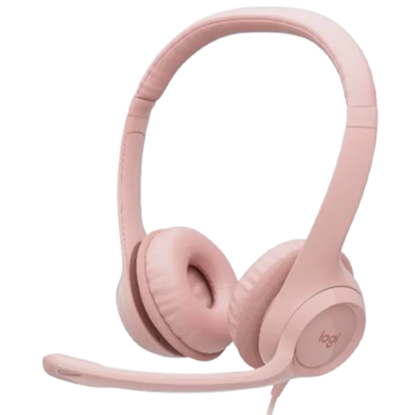 Наушники Logitech H390 Pink Розовый Проводная/ Персональный photo 1 Наушники Logitech H390 Pink Розовый Проводная/ Персональный photo 1