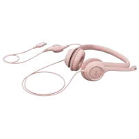 Наушники Logitech H390 Pink Розовый Проводная/ Персональный photo 2