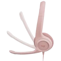 Наушники Logitech H390 Pink Розовый Проводная/ Персональный photo 4