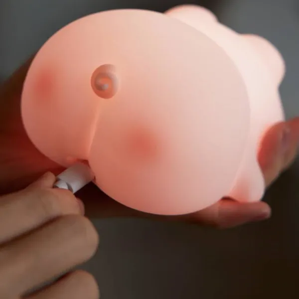 Lampă de noapte XO Little Pink Pig Pink photo 4