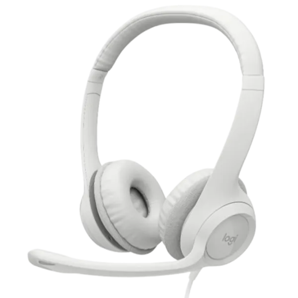 Наушники Logitech H390 Серый Белый Проводная/ Персональный photo 1