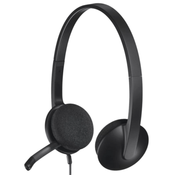 Наушники Logitech H340 Черный Черный Проводная/ Персональный photo 2