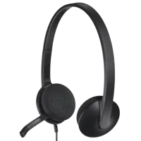 Наушники Logitech H340 Черный Черный Проводная/ Персональный photo 2