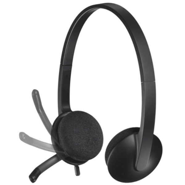 Наушники Logitech H340 Черный Черный Проводная/ Персональный photo 3
