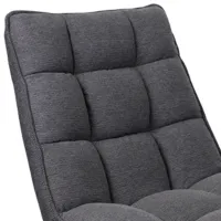 Fotoliu DecoPrim Spello Y-841 Black Dark Gray photo 2