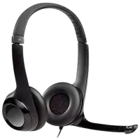 Наушники Logitech H390 Черный Черный Проводная/ Персональный