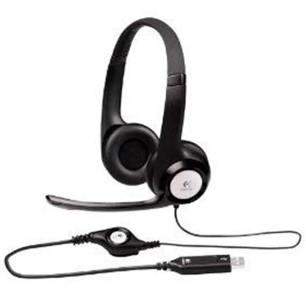Наушники Logitech H390 Черный Черный Проводная/ Персональный photo 2
