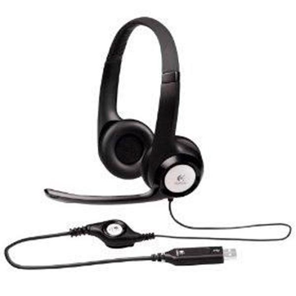 Наушники Logitech H390 Черный Черный Проводная/ Персональный photo 2