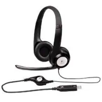Наушники Logitech H390 Черный Черный Проводная/ Персональный photo 2