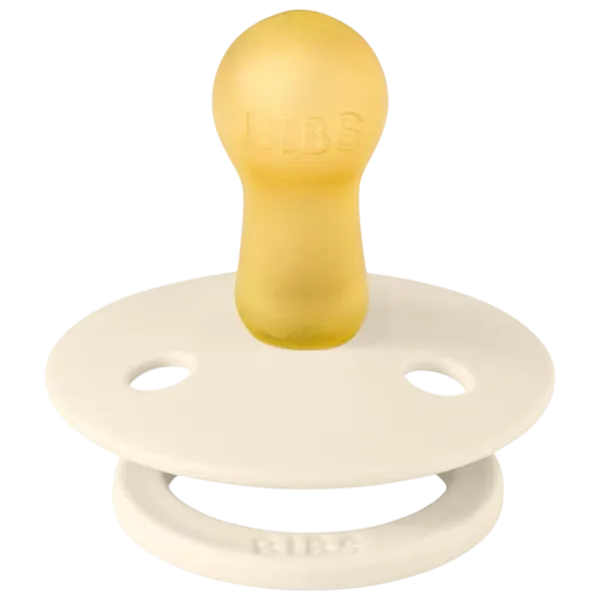 Suzetă cu tetina rotundă Bibs Colour 110460 Unisex / 0 luni - 6 luni / Latex / Ivory photo 3 Suzetă cu tetina rotundă Bibs Colour 110460 Unisex / 0 luni - 6 luni / Latex / Ivory photo 3