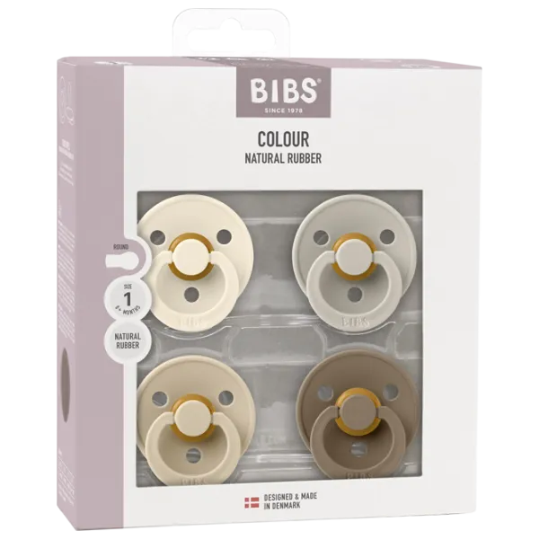 Suzetă cu tetina rotundă Bibs Colour 110460 Unisex / 0 luni - 6 luni / Latex / Ivory photo 5 Suzetă cu tetina rotundă Bibs Colour 110460 Unisex / 0 luni - 6 luni / Latex / Ivory photo 5