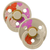 Соска круглая Bibs Studio Colour 11013103 Унисекс / 0 месяцев - 6 месяцев / Латекс / Ваниль