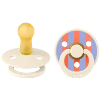 Соска круглая Bibs Studio Colour 12015103 Унисекс / 0 месяцев - 6 месяцев / Латекс / Слоновая кость