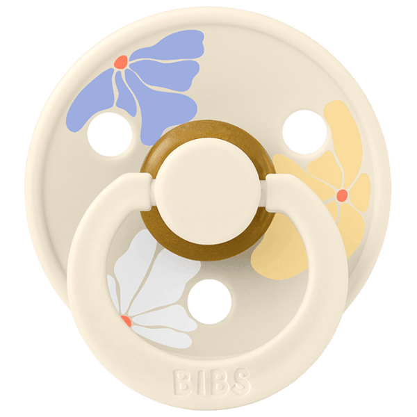 Соска круглая Bibs Studio Colour 11013101 Для девочек / 0 месяцев - 6 месяцев / Латекс / Слоновая кость photo 4