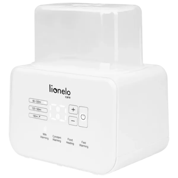 Încălzitor pentru biberoane Lionelo Thermup Double  Electronic/ White photo 1