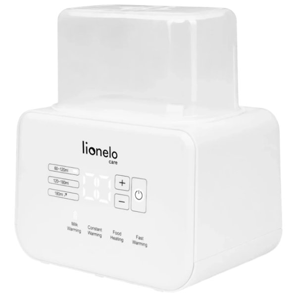 Încălzitor pentru biberoane Lionelo Thermup Double  Electronic/ White photo 1