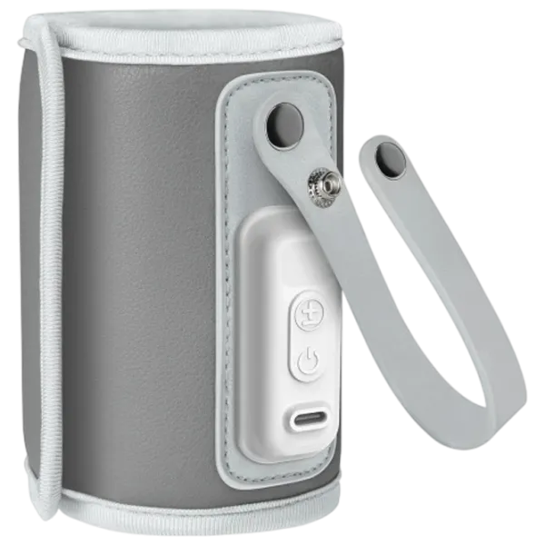 Încălzitor pentru biberoane Lionelo Thermup Go  Electronic/ Silver photo 2