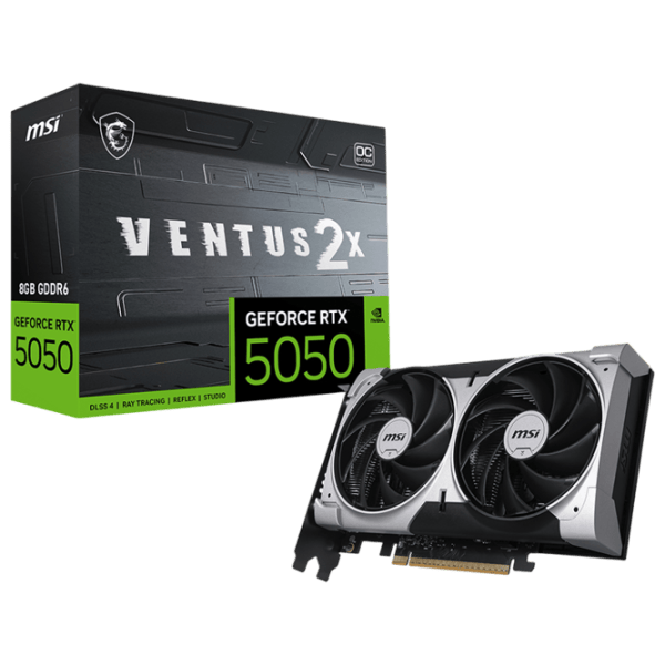 Placă video MSI GeForce RTX 5050 VENTUS 2X OC PCI Express x16 5.0 / 8 GB photo 5