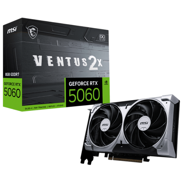 Видеокарта MSI GeForce RTX 5060 VENTUS 2X OC PCI Express x16 5.0 / 8 ГБ photo 5